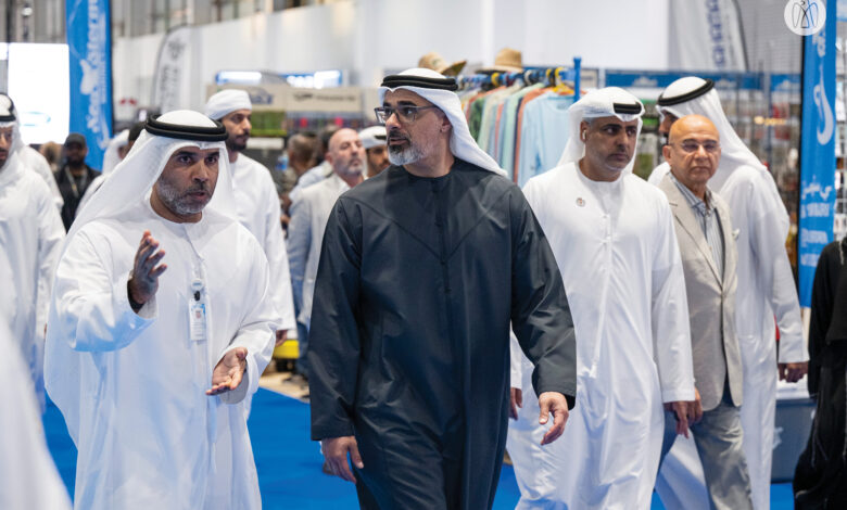 خالد بن محمد بن زايد يزور معرض أبوظبي الدولي للقوارب في دورته السادسة 1 Branded Images5