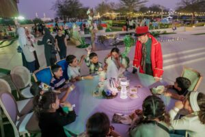 "بيت الحكمة" يُحوّل الشتاء إلى قصة خيالية مستوحاة من عالم "أليس في بلاد العجائب" 3 2 8