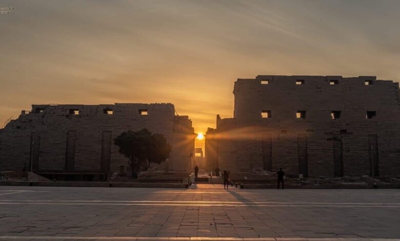 مصر.. احتفال بظاهرة فلكية فرعونية في قدس أقداس آمون رع 1 6766a6e74236044d293e2adf