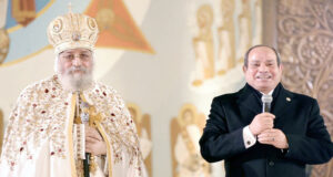 مصر بخير.. السيسى خلال كلمته فى الاحتفال بعيد الميلاد المجيد بكاتدرائية ميلاد المسيح بالعاصمة الإدارية: الظروف الصعبة ستمر بسلام.. ومصر دولة كبيرة جدا .. والقادم أفضل 2 2025 638718087850990404 99