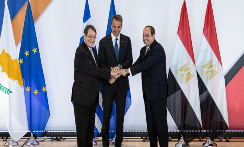 قمة ثلاثية مصرية قبرصة يونانية بالقاهرة الأربعاء المقبل 1 677a8e044236043e032a1005