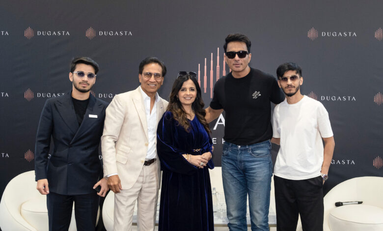 قيمة إجمالية تتجاوز مليار درهم إماراتي دوغاستا العقارية تطلق أربعة مشاريع جديدة بمعايير استثمارية مبتكرة 1 عائلة الخان مع السفير الرسمي للعلامة التجارية