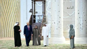 AFP 20250515 46U98RR v4 Preview UaeUsDiplomacySummit 171233