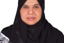 3 أمينة ثاني الجلاف الحاصلة على الجائزة الاستثنائية للبصمة الرياضية من مؤسسة الشارقة لرياضة المرأة