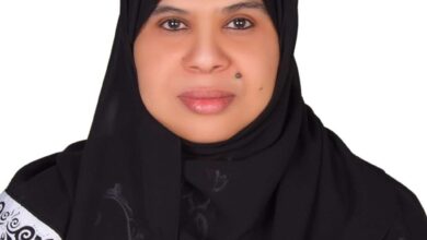 3 أمينة ثاني الجلاف الحاصلة على الجائزة الاستثنائية للبصمة الرياضية من مؤسسة الشارقة لرياضة المرأة