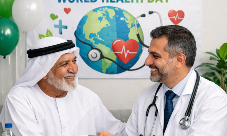 "اجتماعية الشارقة" تحتفل بيوم الصحة العالمي 1 الصحة العالمي